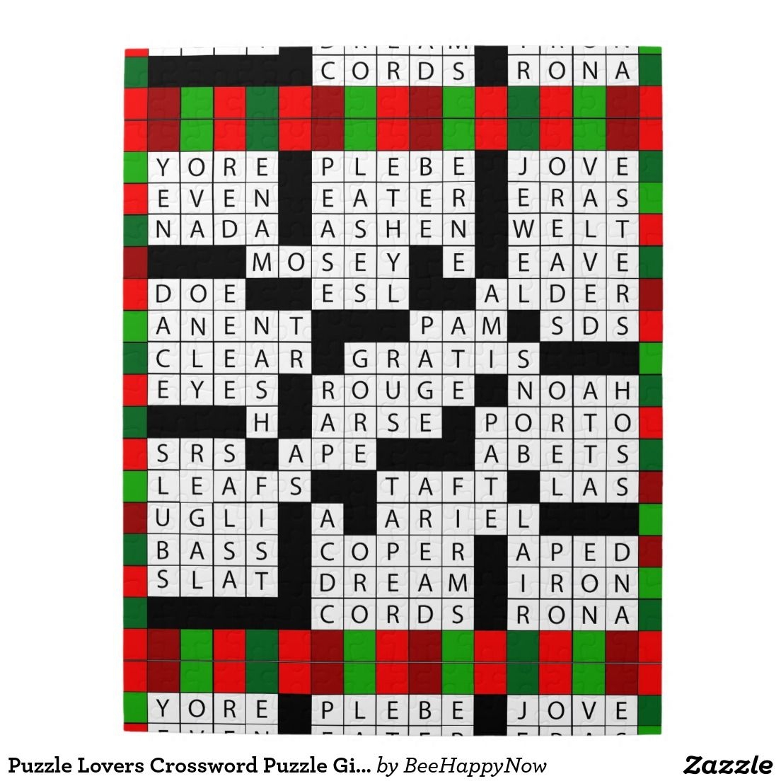 Lovers Crossword Printable Study Planner