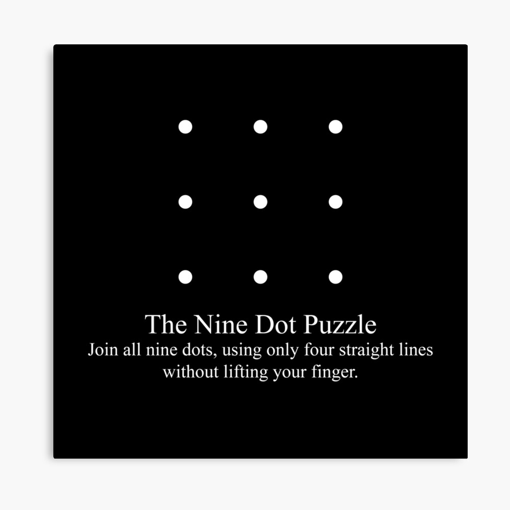 Nine Dots Puzzle 