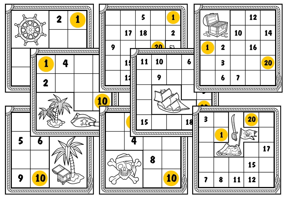 Numbrix Worksheets For Kindergarten Students TeachersMag