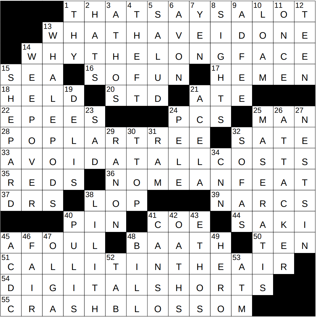 NYXCrossword Answers To The New York Times Crossword
