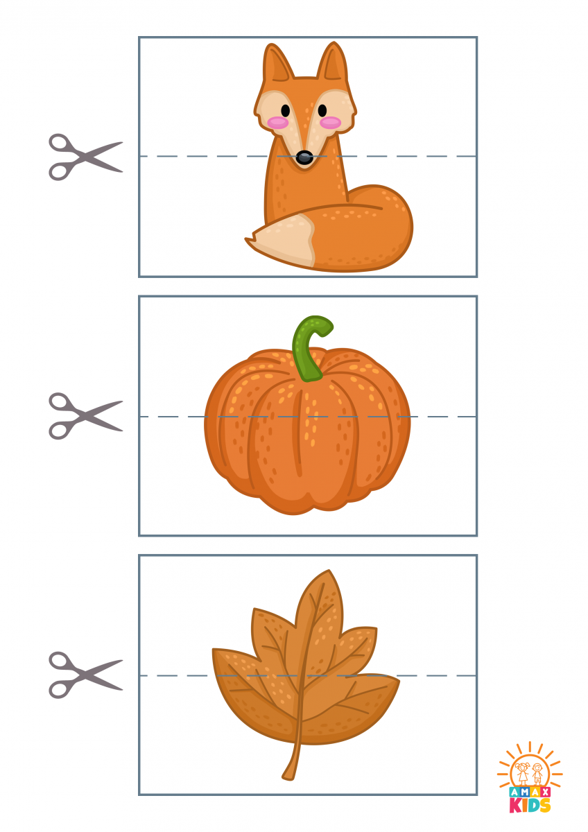 Printable Autumn Puzzles For Kids Amax Kids
