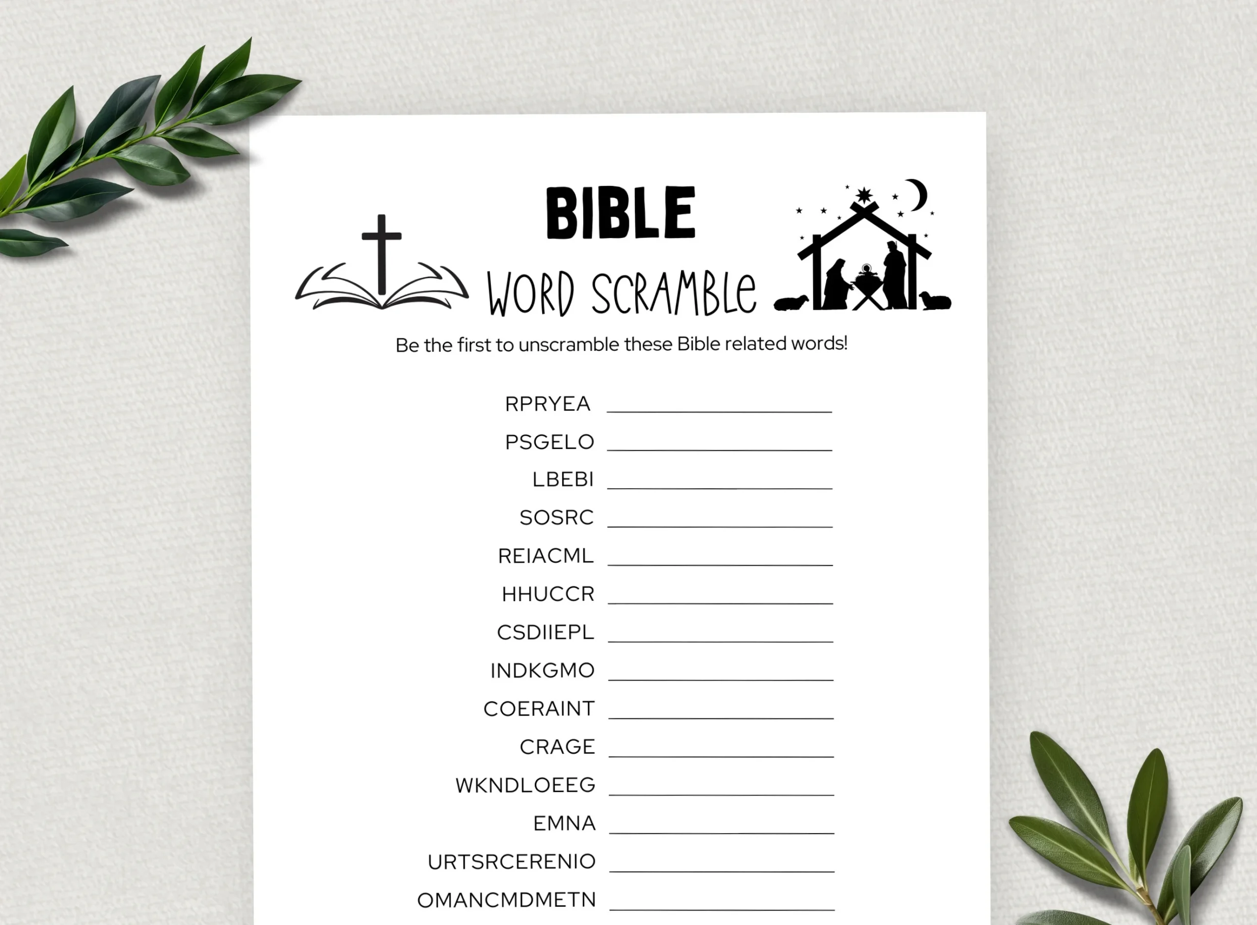 Printable Bible Word Scramble Bible Games Fun Christian Youth Group Game Sunday School Church Study Activity For Kids And Adults Etsy Printable Bible Word Scramble Bible Games Fun Christian Youth Group Game Sunday School Church Study Activity For Kids And Adults Etsy