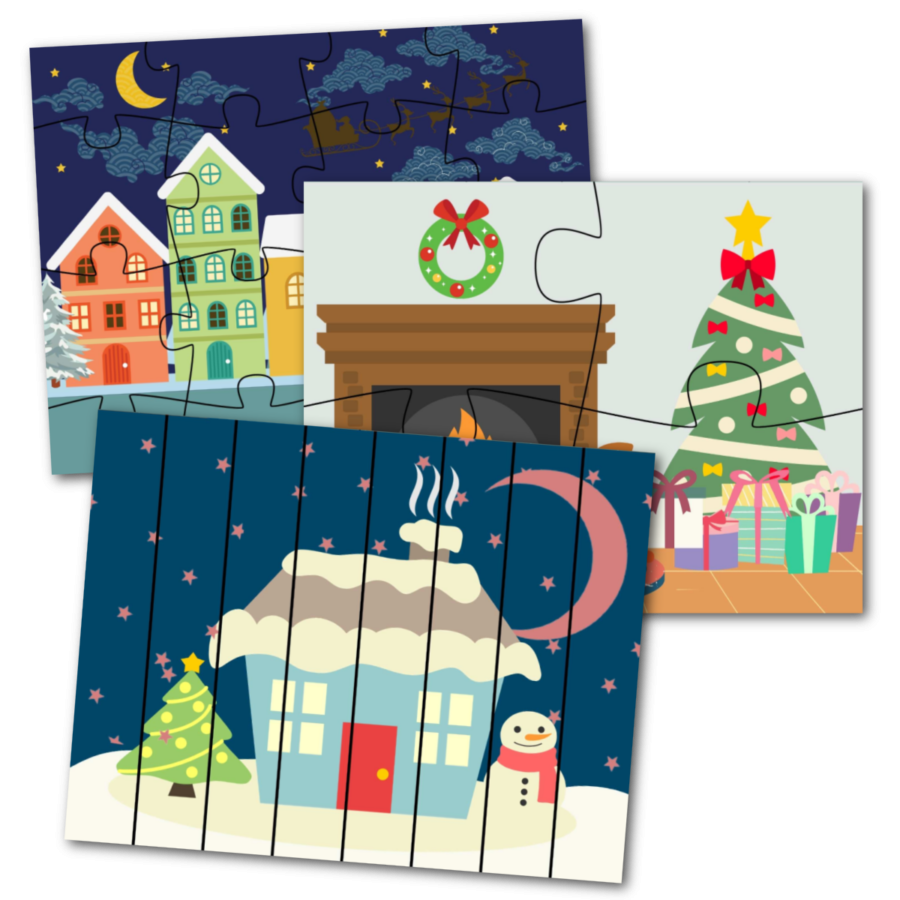 Printable Christmas Puzzles
