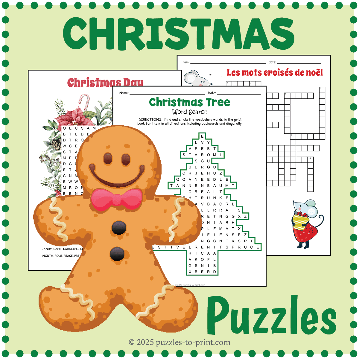 Printable Christmas Puzzles