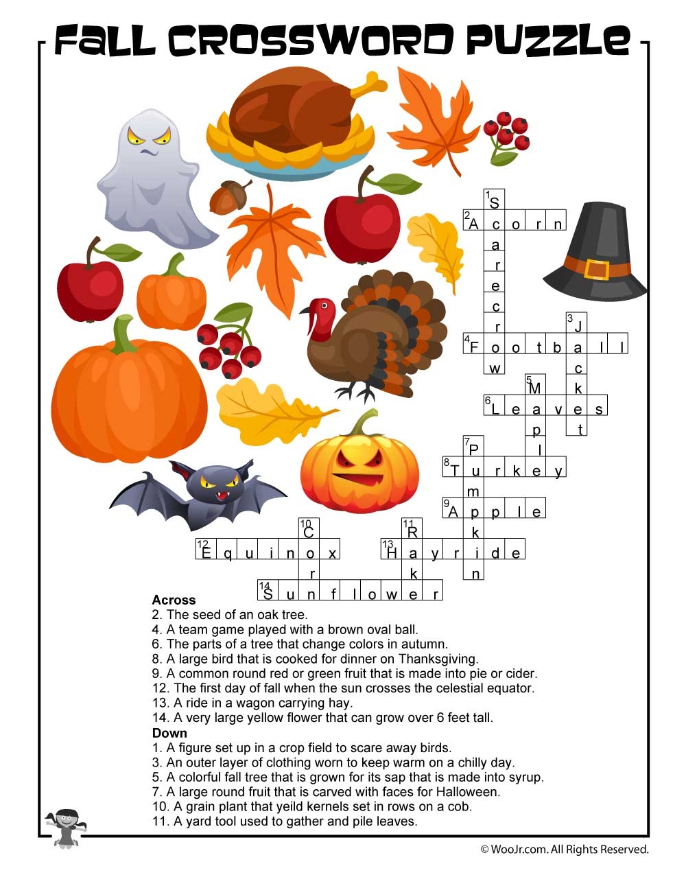 Printable Fall Word Puzzles For Kids Woo Jr Kids Activities Children s Publishing