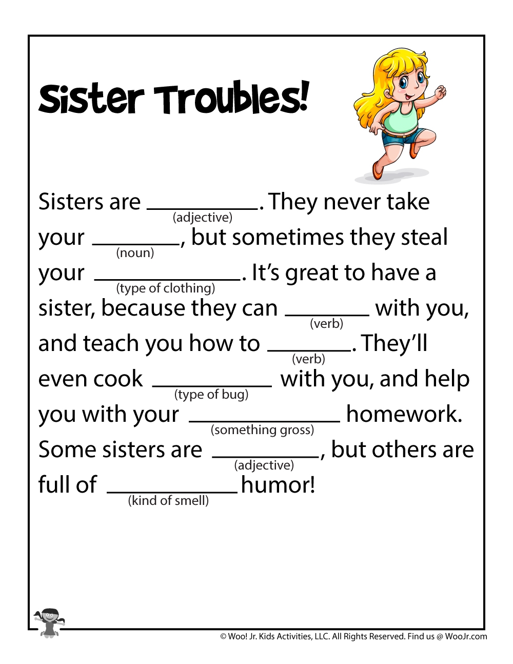 Printable Family Funny Fill In Stories Woo Jr Kids Activities Children s Publishing