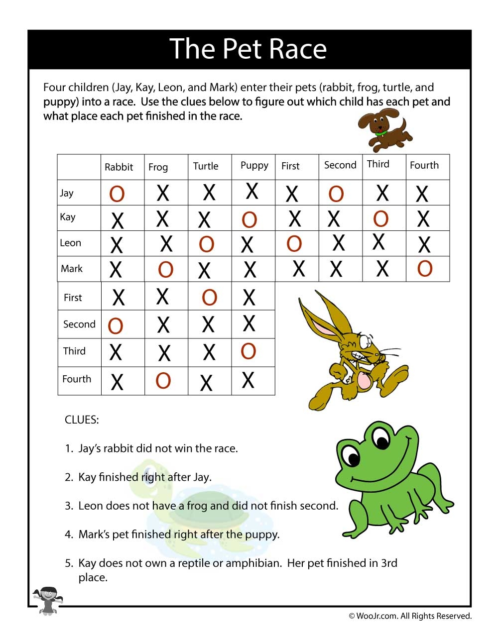 Printable Logic Puzzles For Kids Woo Jr Kids Activities Children s Publishing