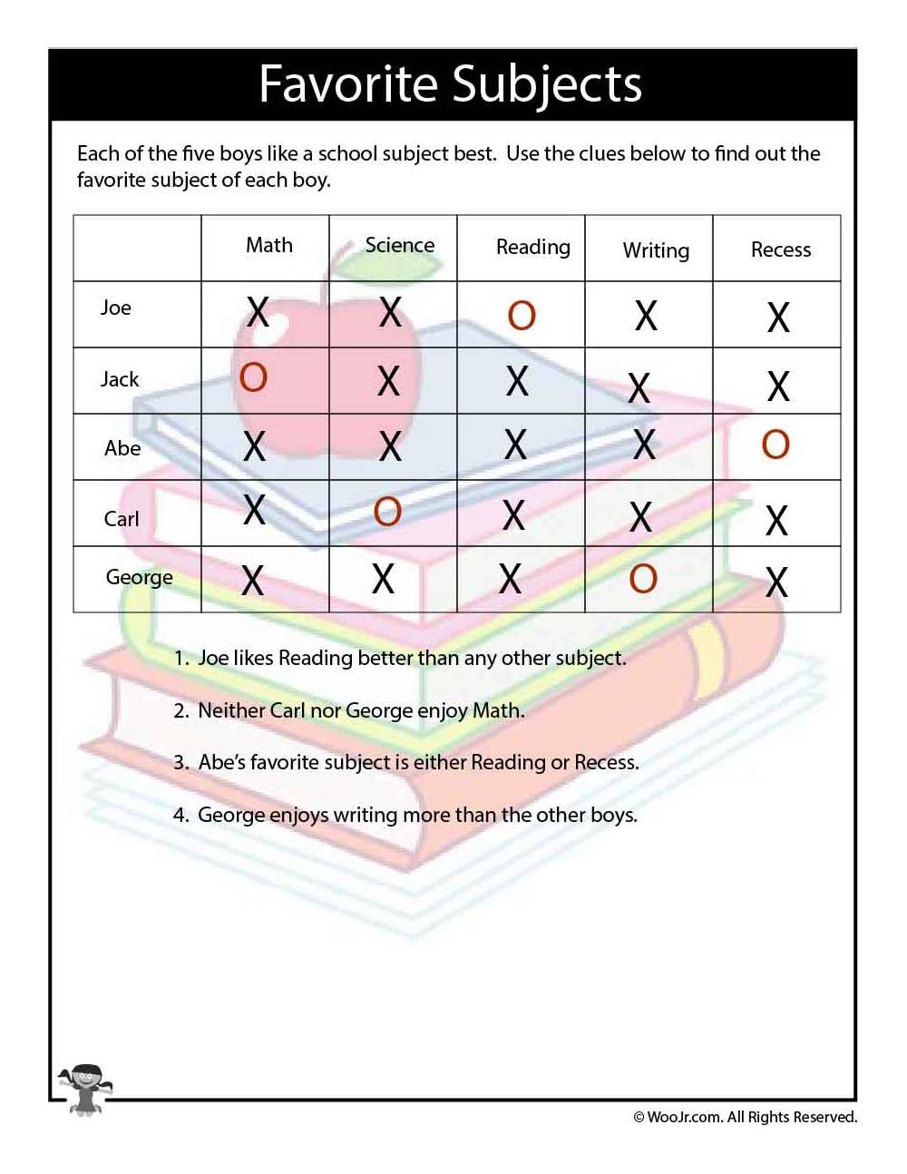 Printable Logic Puzzles For Kids Woo Jr Kids Activities Children s Publishing