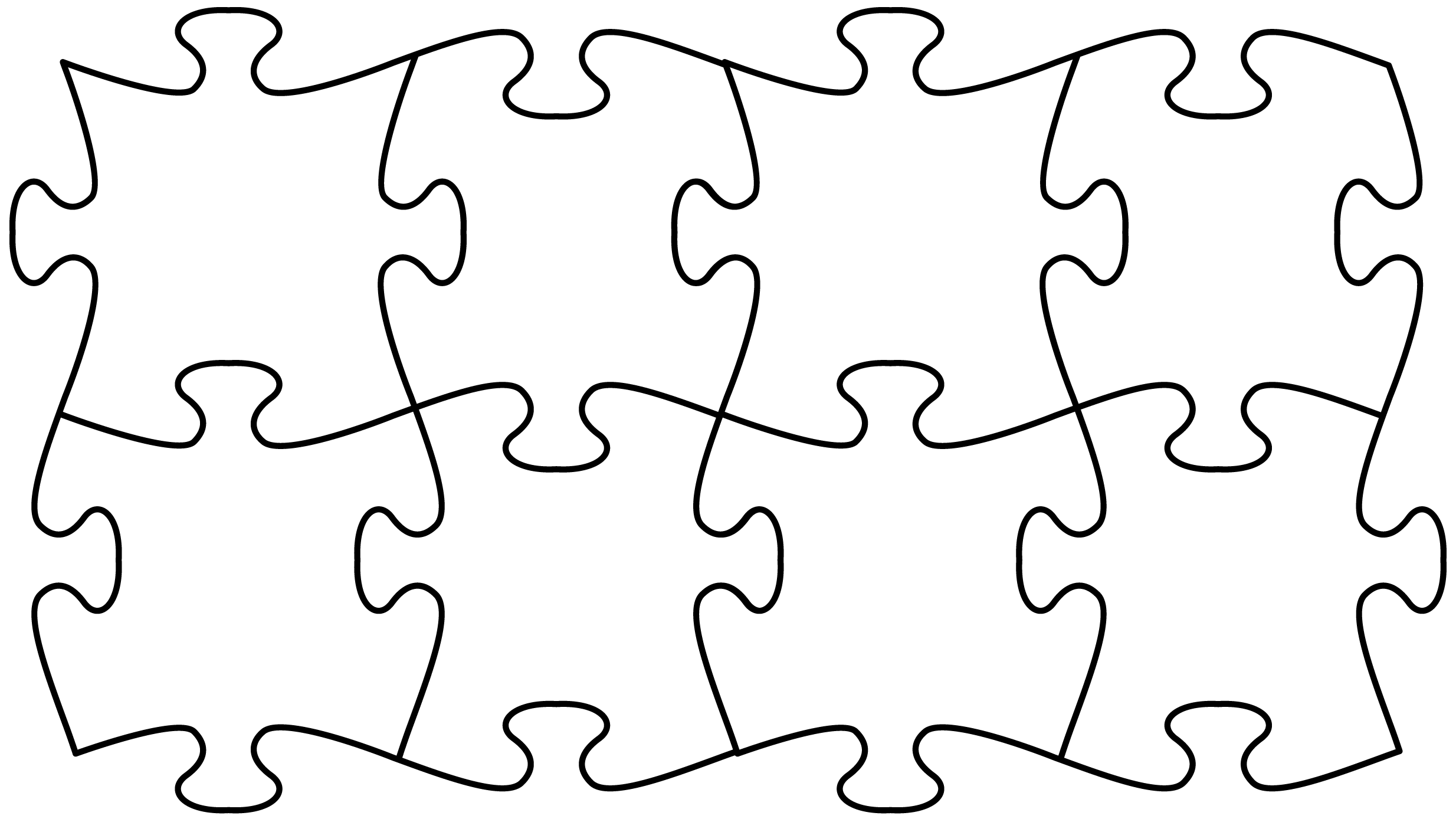 Puzzle Pieces Printable Template Free Printable Paper raft Templates