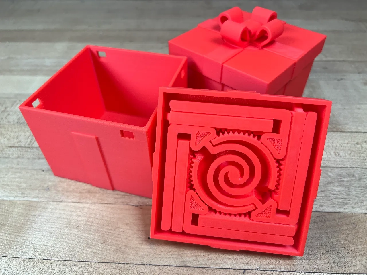 Puzzle Present 17 Print in Place By 3D Printing World Download Free STL Model Printables