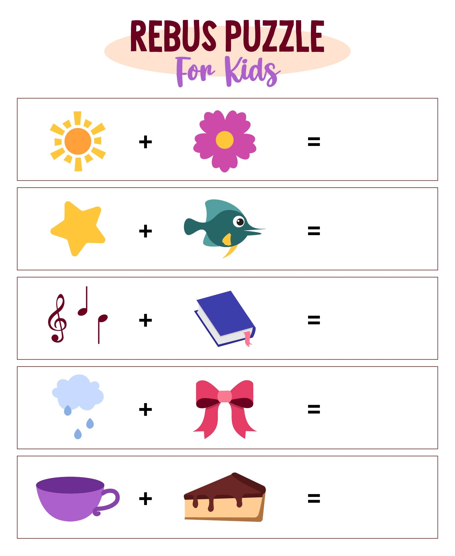 Rebus Puzzles 10 Free PDF Printables Printablee Rebus Puzzles 10 Free PDF Printables Printablee