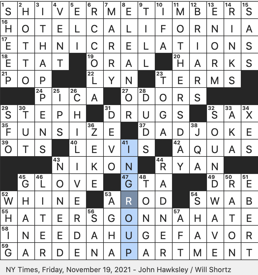 Rex Parker Does The NYT Crossword Puzzle Protagonist Of The O C FRI 11 19 21 Pioneering Brand Of Caffeine free Soft Drink Phrase Popularized By Long John Silver Of Treasure Island Rex Parker Does The NYT Crossword Puzzle Protagonist Of The O C FRI 11 19 21 Pioneering Brand Of Caffeine free Soft Drink Phrase Popularized By Long John Silver Of Treasure Island