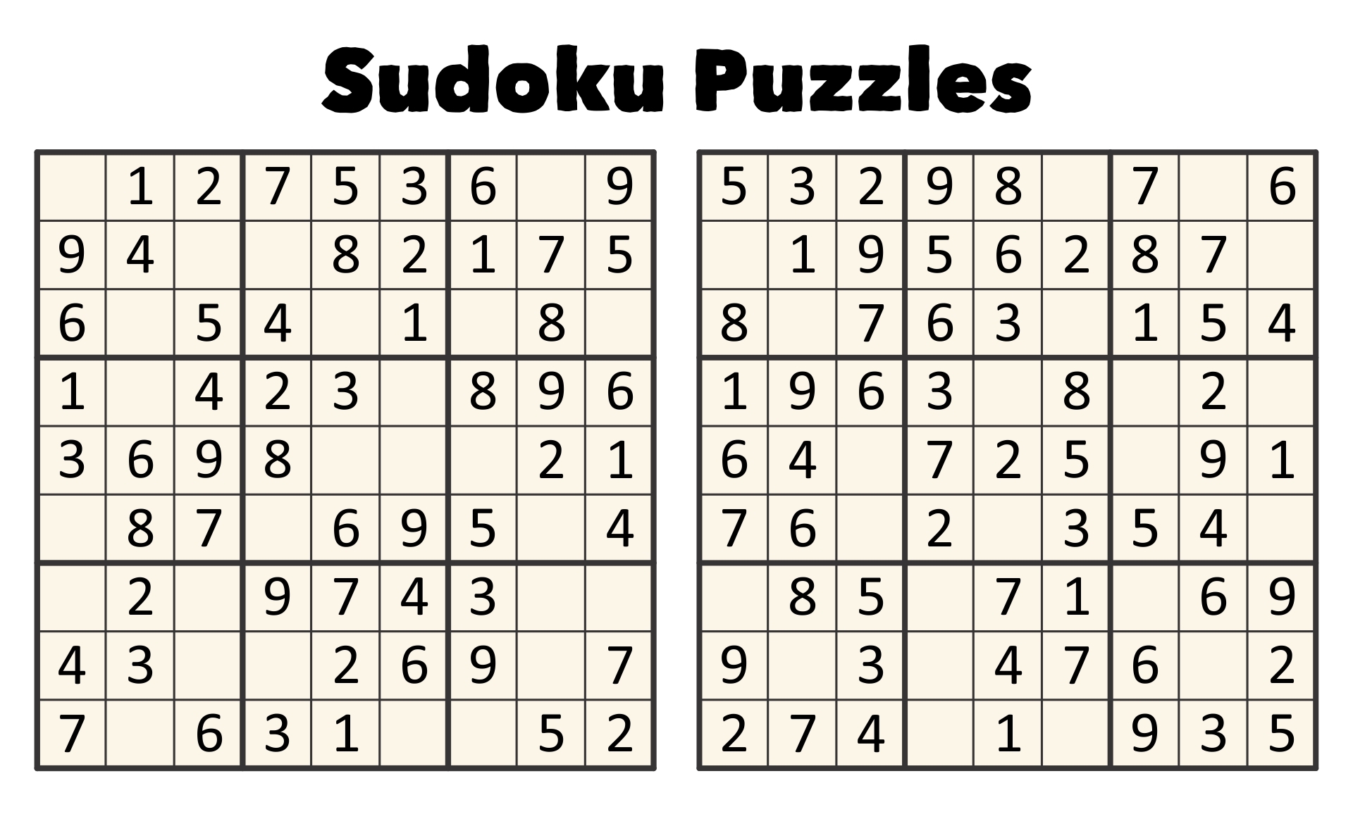 Sudoku Puzzles To Print 10 Free PDF Printables Printablee