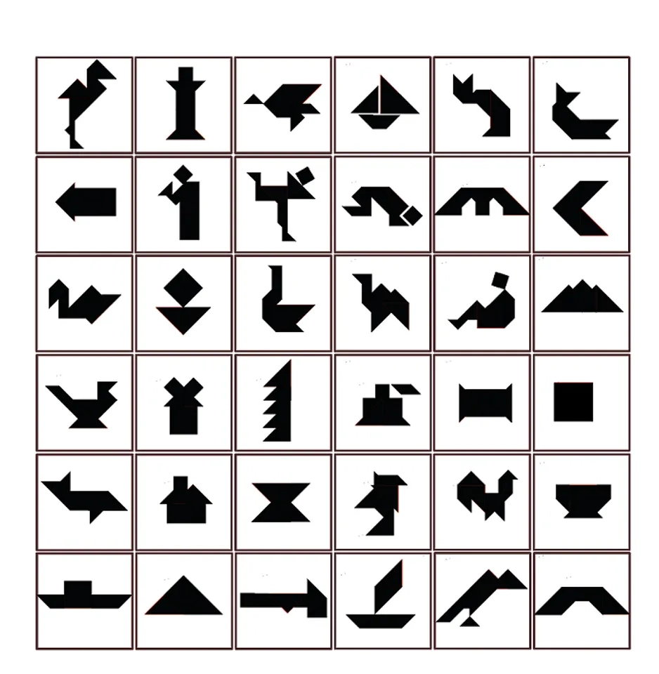 Tangram Puzzle By 3Dprintedgr Download Free STL Model Printables