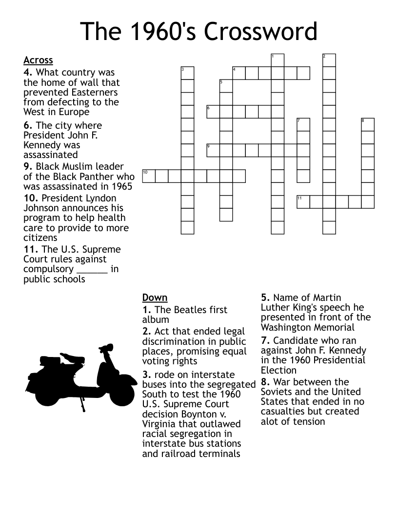 The Beatles Crossword WordMint