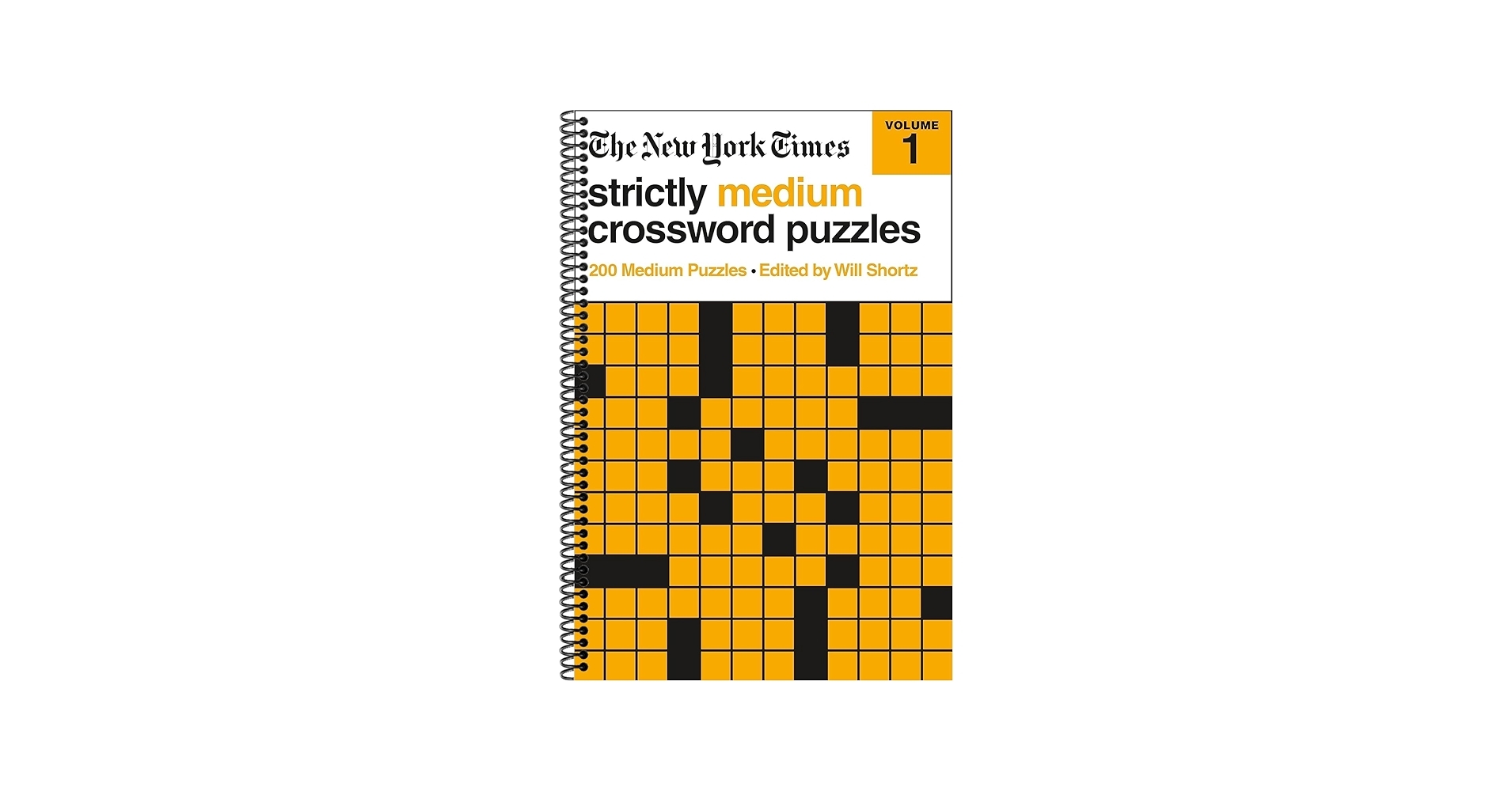 The New York Times Strictly Medium Crossword Puzzles Volume 1 200 Medium Puzzles Spiral Bound New York Times Will Shortz 9781250781758 Amazon Books