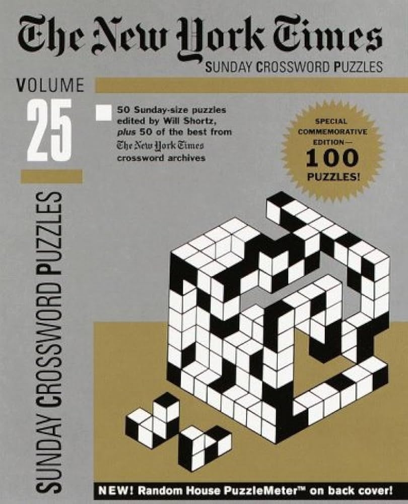 The New York Times Sunday Crossword Puzzles 50 Sunday Puzzles From The Pages Of The New York Times 25 9780812932089 Amazon au Books
