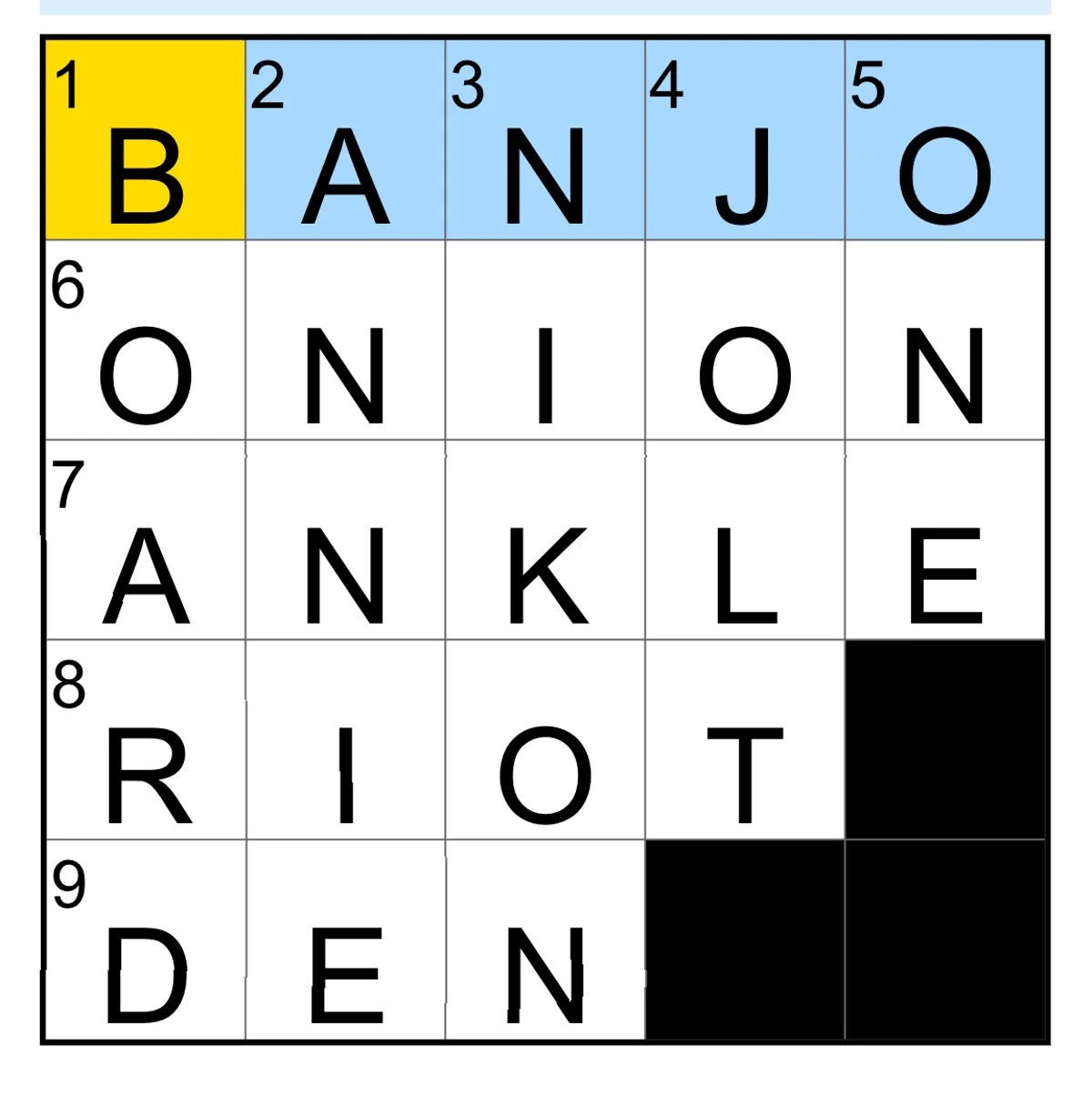Today s NYT Mini Crossword Answers For March 25 CNET