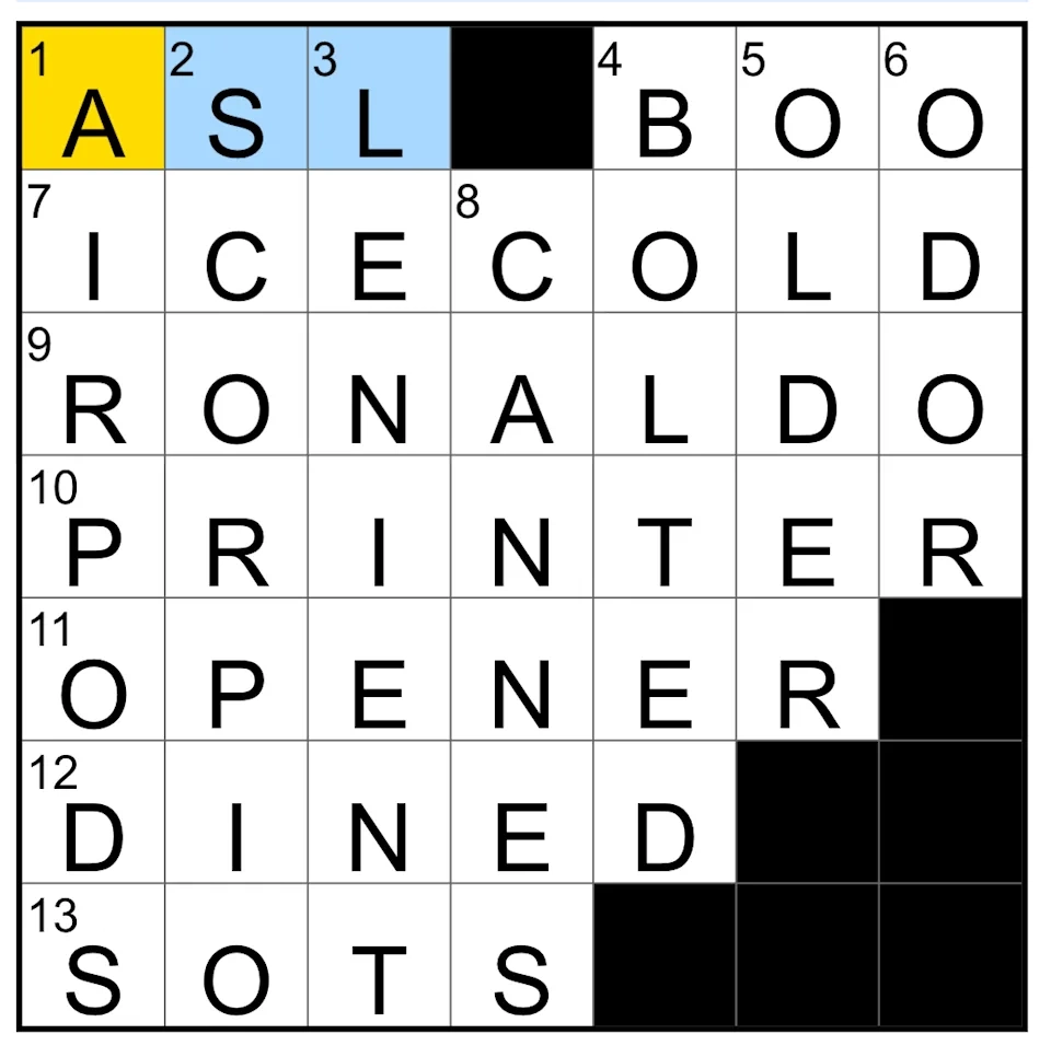 Today s NYT Mini Crossword Answers For Saturday Oct 11