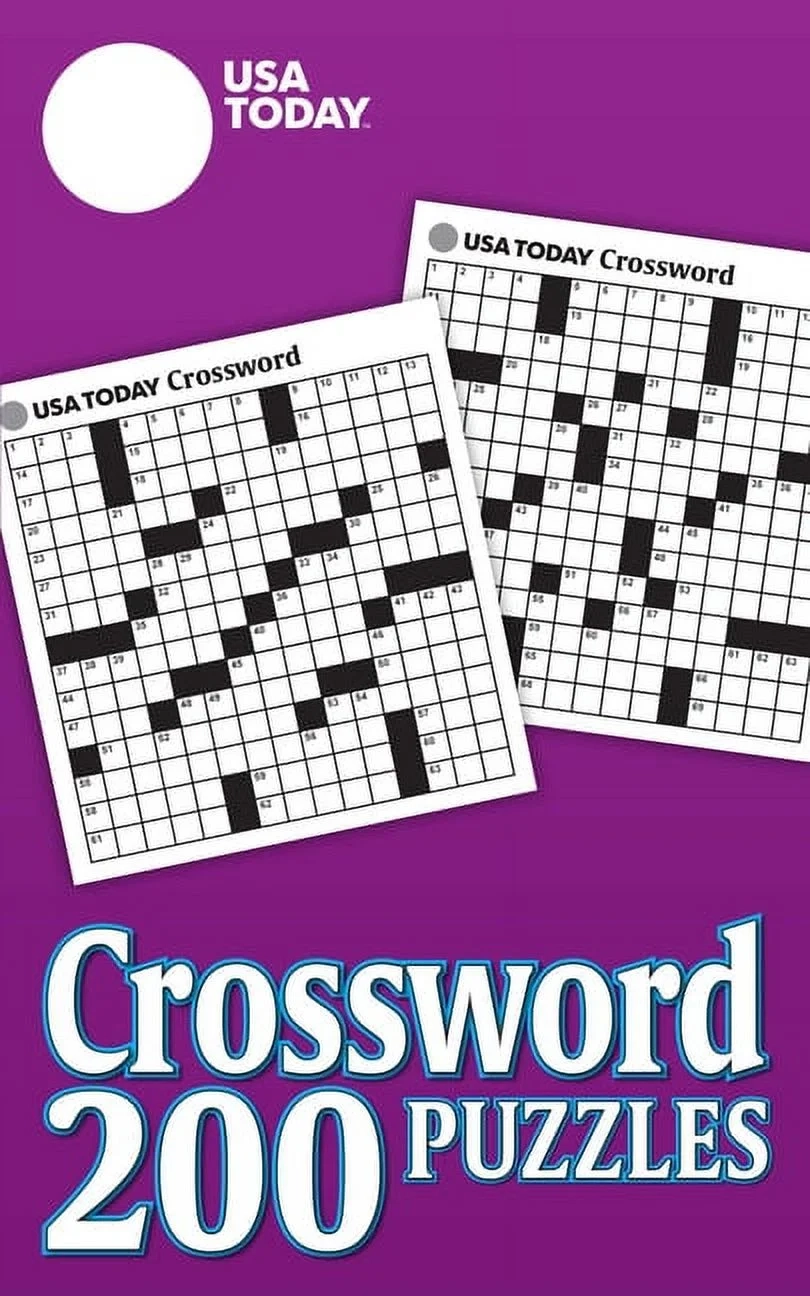 USA Today Puzzles USA TODAY Crossword 200 Puzzles From The Nation s No 1 Newspaper Paperback Walmart