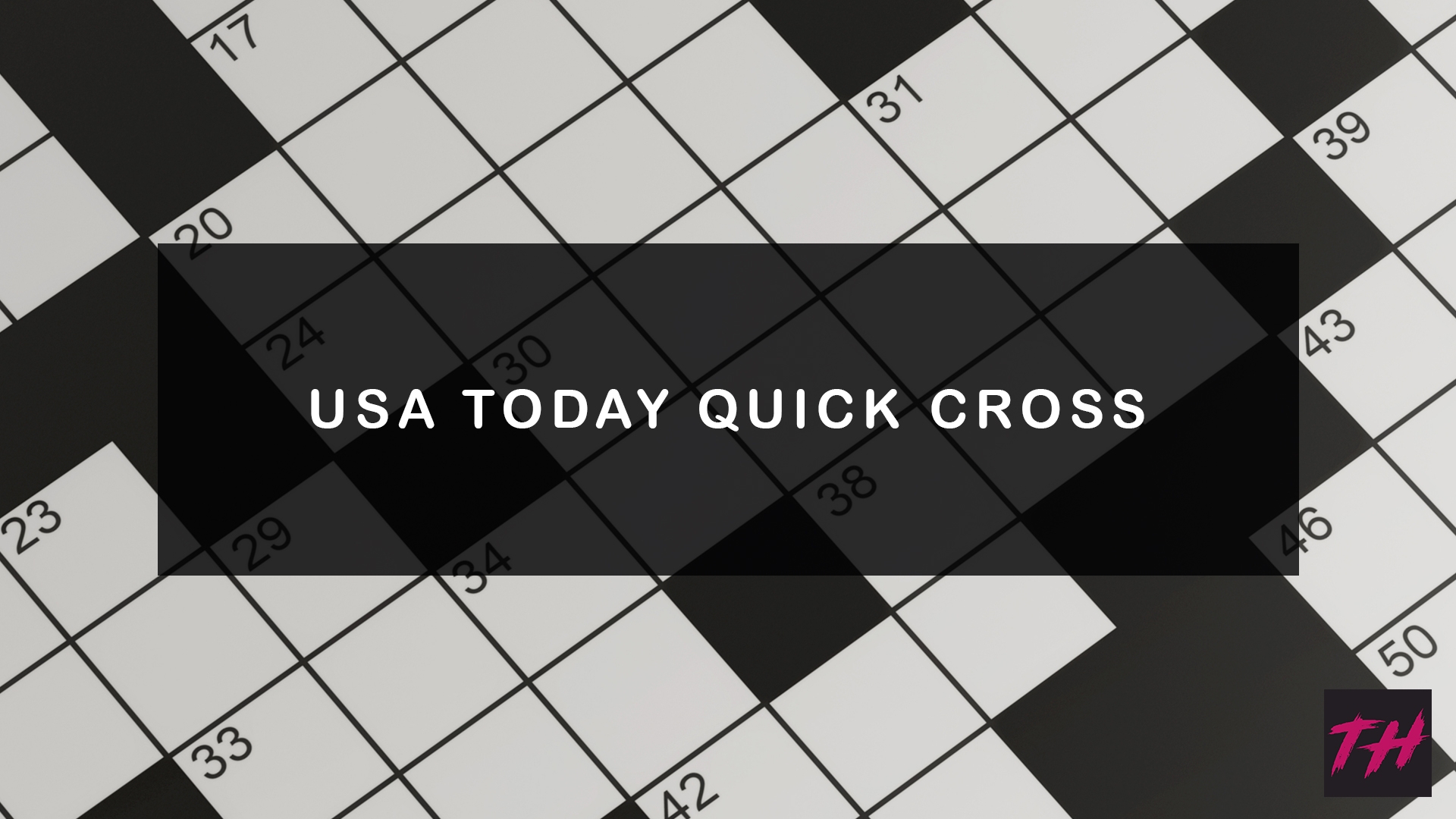 USA Today Quick Cross Crossword Answers Today UPDATED Try Hard Guides