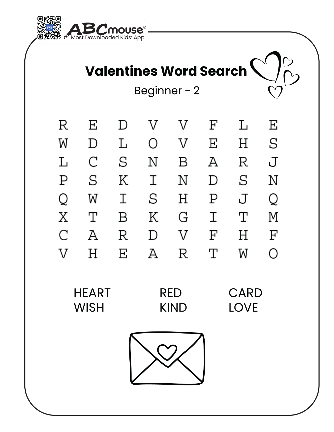 Valentine s Day Word Searches Word Scrambles Crossword Puzzles And More ABCmouse