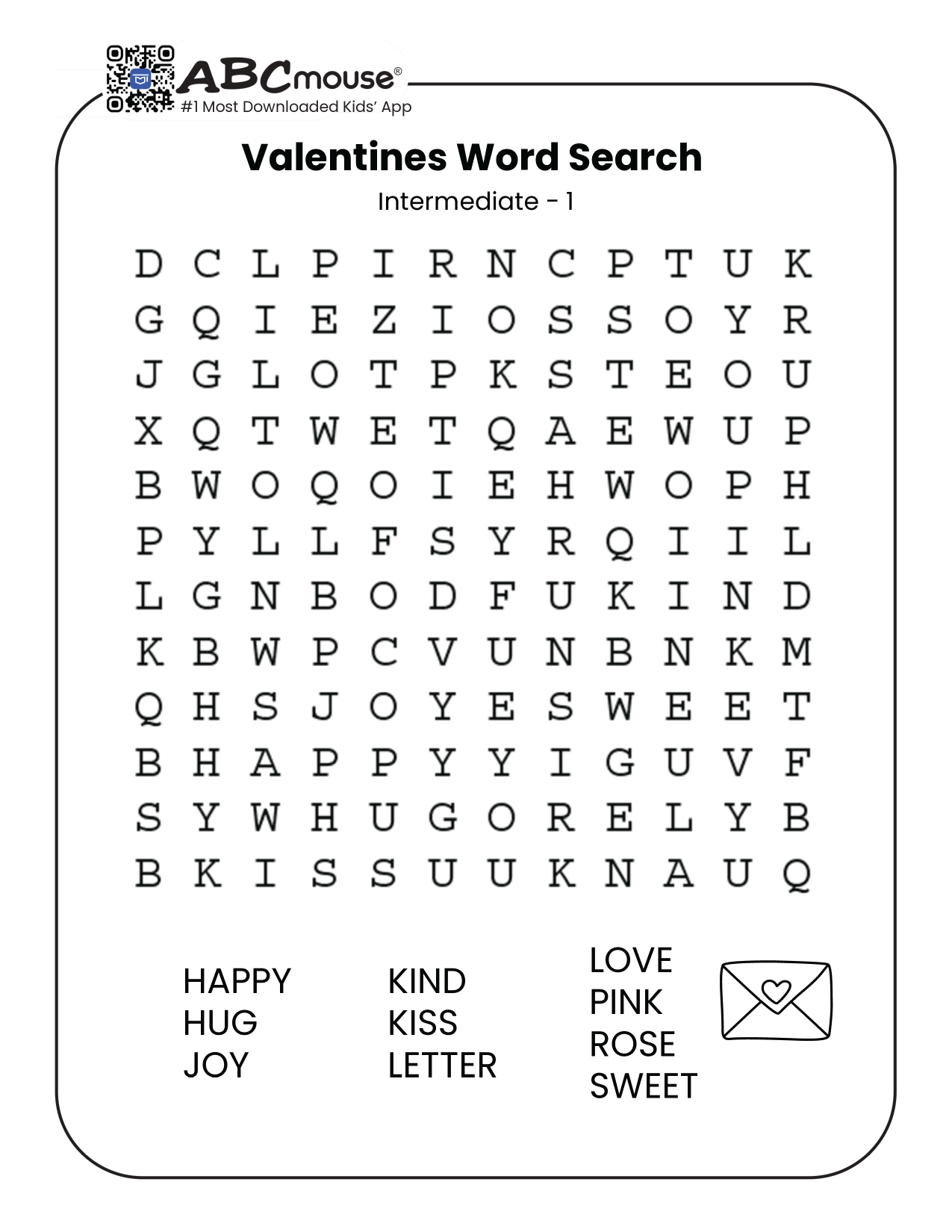 Valentine s Day Word Searches Word Scrambles Crossword Puzzles And More ABCmouse