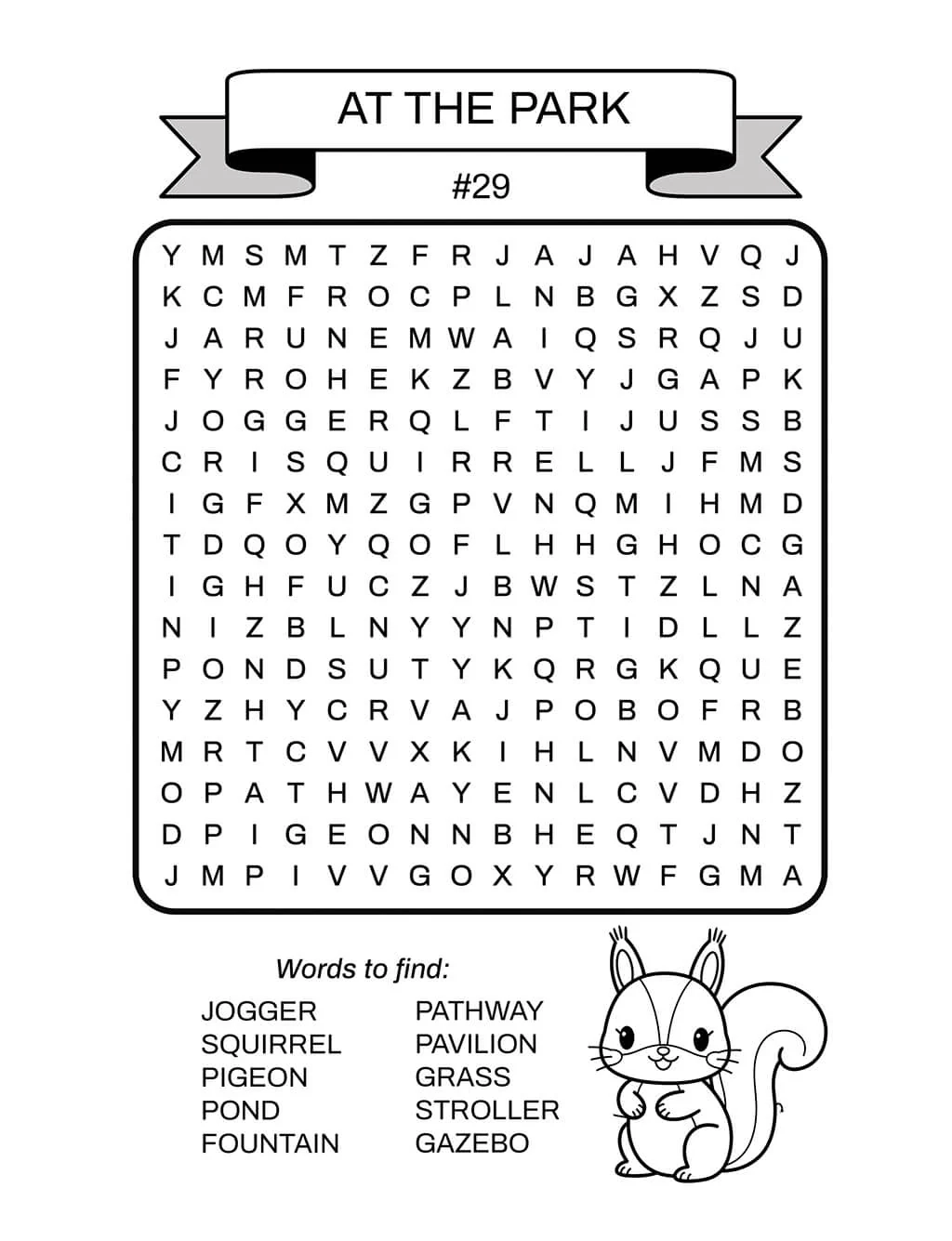 Word Search For Kids Ages 6 8